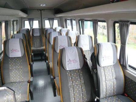 Mikroautobusa noma Madonā ar šoferi 9 14 17 19 20 sēdvietas