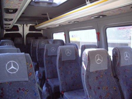Mercedes Benz Sprinter noma Madonā mikroautobuss 15 16 17 18 20 sēdvietas