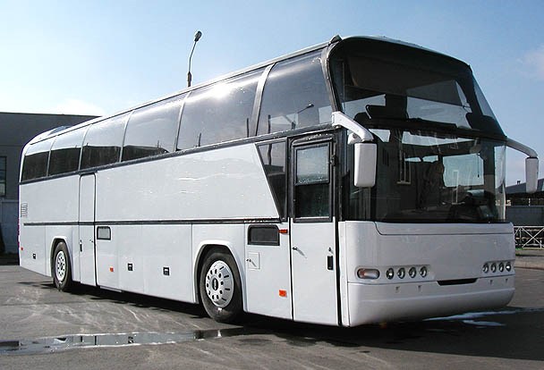 Autobusu īre Madonā Neoplan 50 vietas sēdvietas